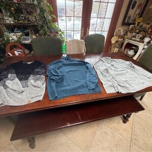 Men's lot 3 sweaters xxl 2XL nautical weatherproof vintage club room